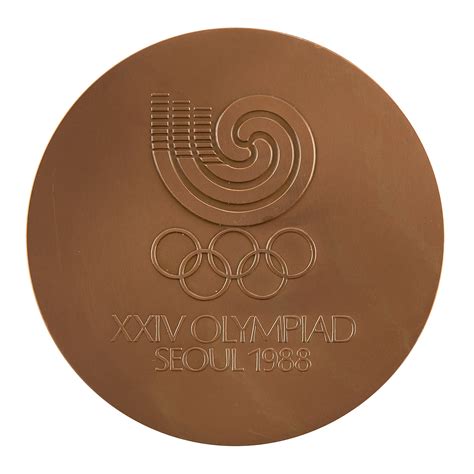 Seoul 1988 Summer Olympics Bronze Participation Medal | RR Auction