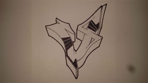 Graffiti Letter V Logo - LogoDix