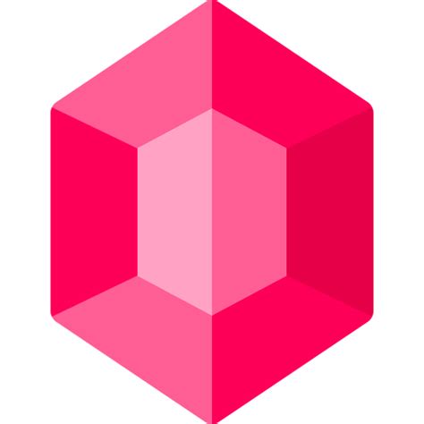 Ruby Basic Rounded Flat icon