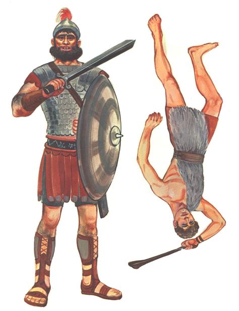 David And Goliath Clip Art