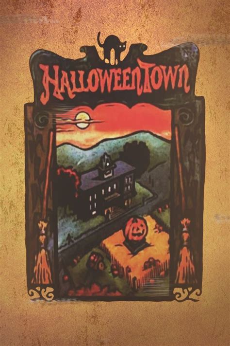 Distressed Halloweentown Storybook Cover, Halloweentown, Halloweentown ...