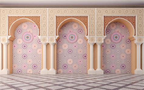 Islamic Architecture Arches Vector