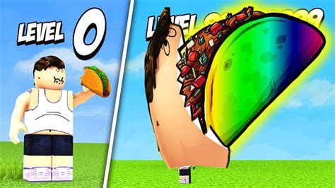 GETTING THE HIGHEST FOOD LEVEL POSSIBLE? // Roblox Taco Simulator - YouTube