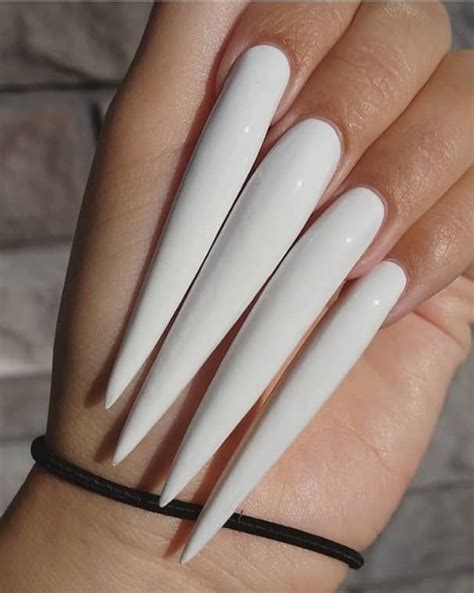 New Nail Trend: Extra Long Nails - The Glossychic | Long acrylic nails ...