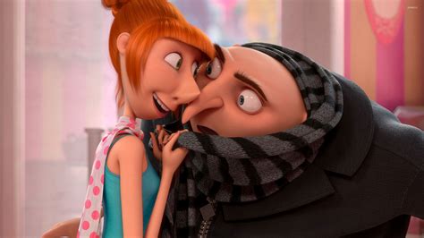 Gru and Lucy - Despicable Me 2 wallpaper - Cartoon wallpapers - #49345