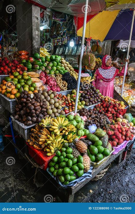 Fruits and Vegetable at Local Asian Market Editorial Image - Image of ...