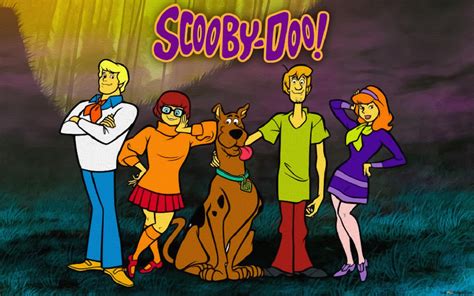 The scooby-doo gang 4K wallpaper download