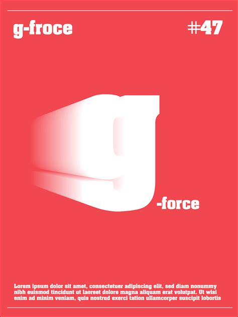 G-FORCE [poster] on Behance