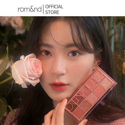 [rom&nd official] อายแชโดว์ พาเลตอายแชโดว์ เครื่องสำอาง 10สี ใน1ตลับ ...