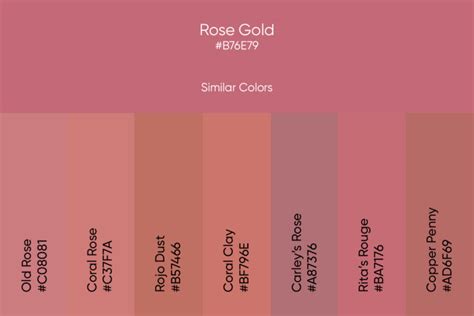 Rose gold: hex code, shades, and design ideas - Picsart Blog