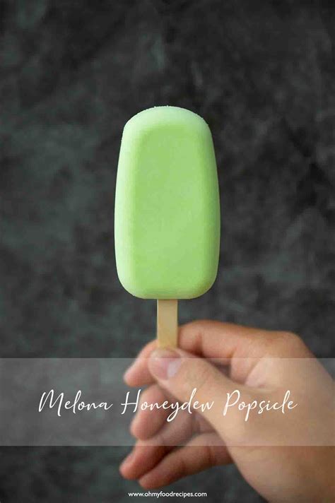 Honeydew Popsicle - Oh My Food Recipes