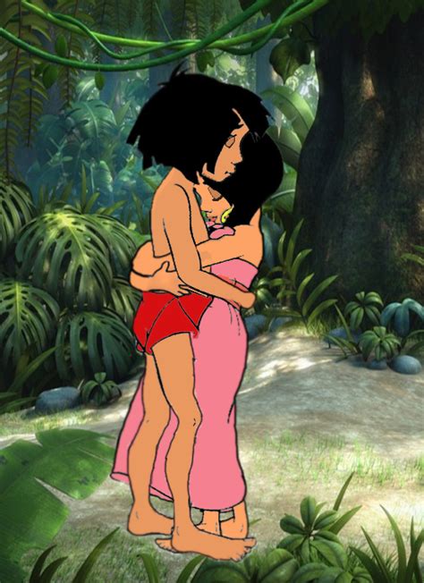 Image - Mowgli and Shanti are both hugging.png | Jungle Book Wiki ...