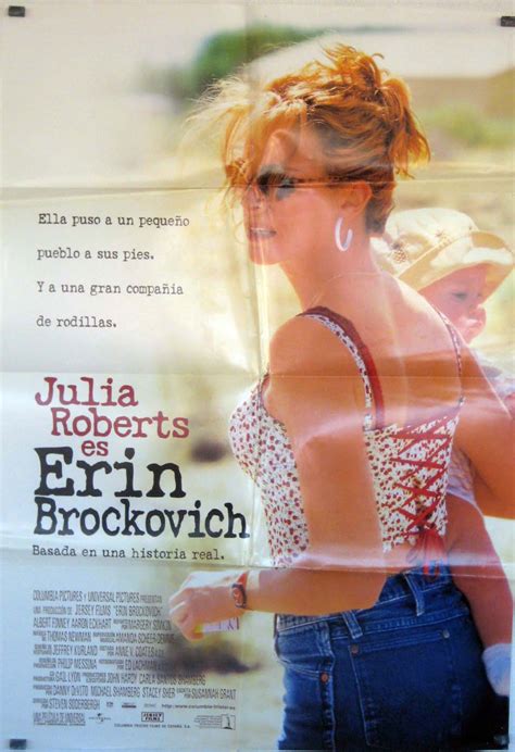 "ERIN BROCKOVICH" MOVIE POSTER - "ERIN BROCKOVICH" MOVIE POSTER