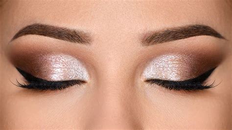 Smokey Eye Makeup Using Rhinestones Youtube