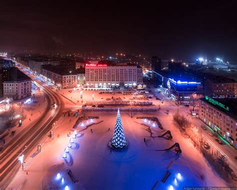 Winter in the arctic Murmansk · Russia Travel Blog