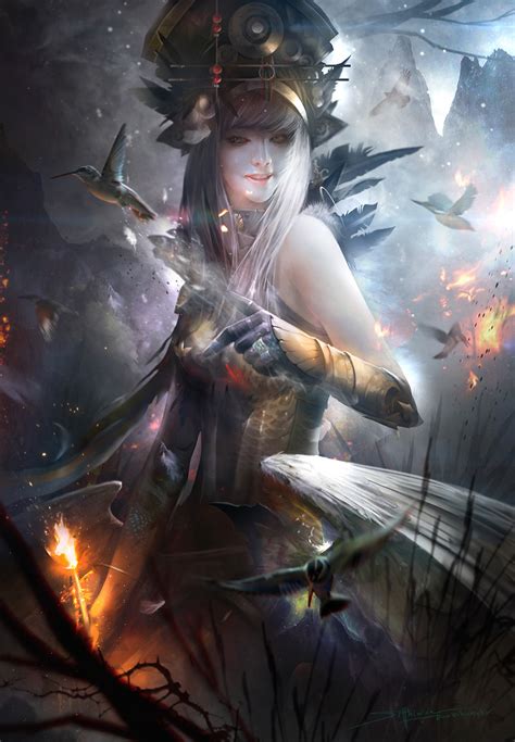 2D Art: Dark Fantasy - 2D Digital, Digital paintings, FantasyCoolvibe ...