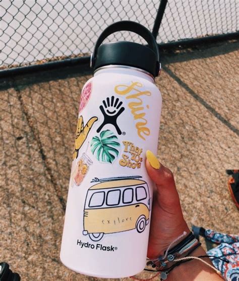 Pin by alexis♑️ on aesthetic | Hydroflask, Water bottle stickers, Hydro ...