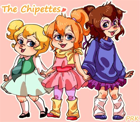 The Chipettes by Puriko-Tairaseki on DeviantArt