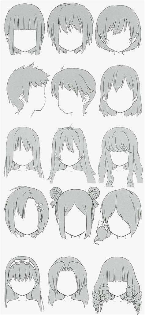 Pin by Mariya Karyagina on To Help the Artist | Drawing hair tutorial ...