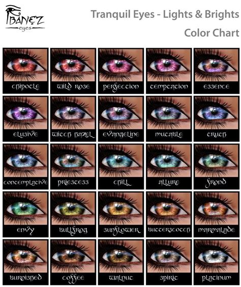 Pin by John Egbert on Awesome | Eye color chart, Eye color, Color ...