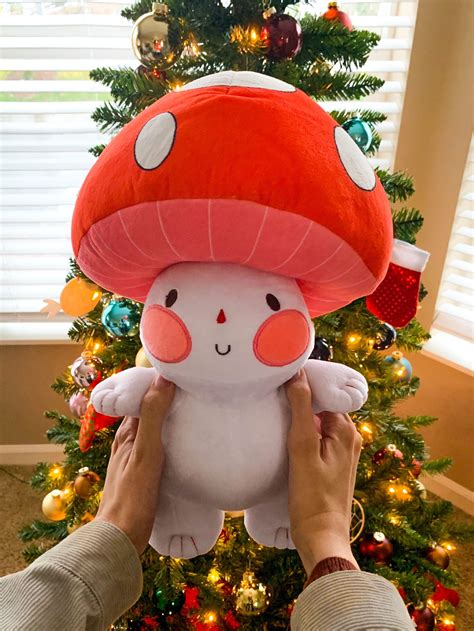 Mushroom Plush Mushroom Decor Nursery Plushie Mushroom - Etsy