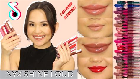 VIRAL #NYX SHINE LOUD HIGH SHINE LIP COLOR | HOW TO APPLY, REMOVE ...