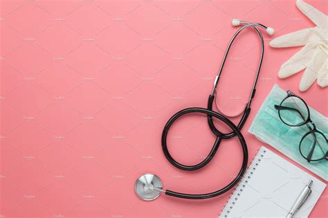 Pink Stethoscope Wallpaper