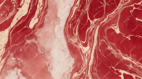 Premium AI Image | Red and Gold marble texture for tile wallpaper ...