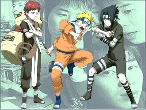 Gaara, Naruto and Sasuke by Narutofan1358 on DeviantArt