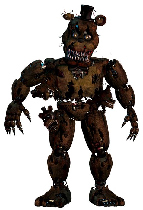 FNAF 4 Nightmare Freddy full body by Enderziom2004 on DeviantArt