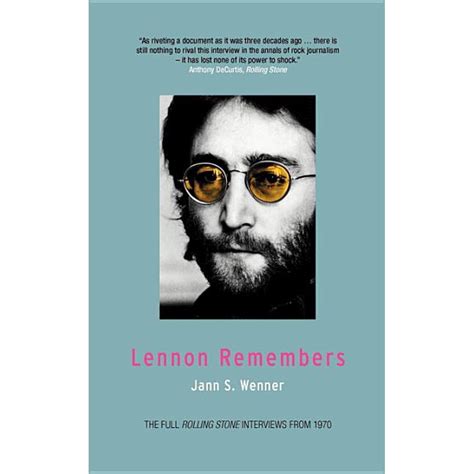 Lennon Remembers : The Full Rolling Stone Interviews from 1970 ...