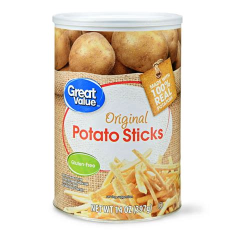 Great Value Original Potato Sticks, 14 Oz. - Walmart.com - Walmart.com