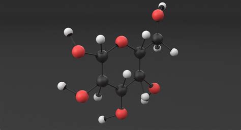 3D model glucose molecule - TurboSquid 1420647