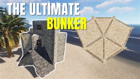 Rust 2021 | The ULTIMATE BUNKER Base! | EASY and EXPANDABLE - YouTube