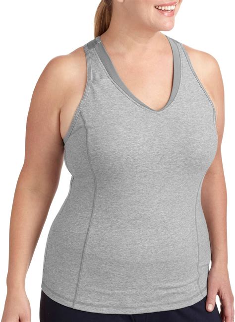 tank tops with built in bra for plus size