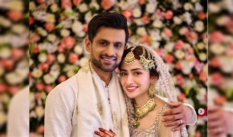 Sana Javed’s first words for Shoaib Malik after marriage