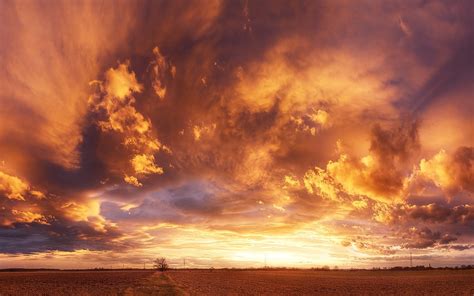 Fondos de pantalla : luz de sol, paisaje, puesta de sol, cielo, Nubes ...