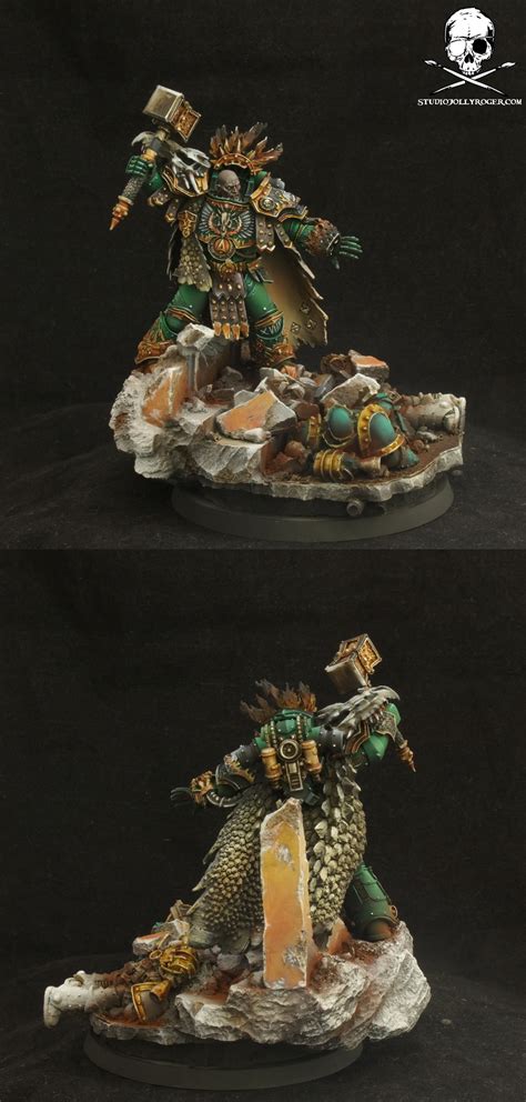 Laurent's Vulkan Primarch of the Salamanders - Jolly Roger Studio ...