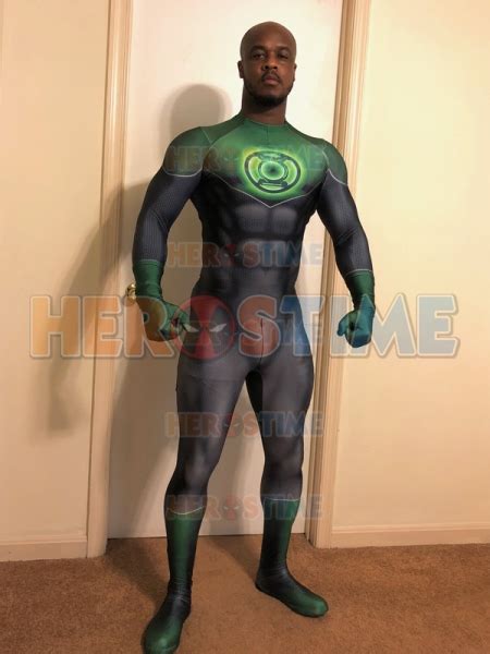 Green Lantern Costume John Stewart Green Lantern Suit