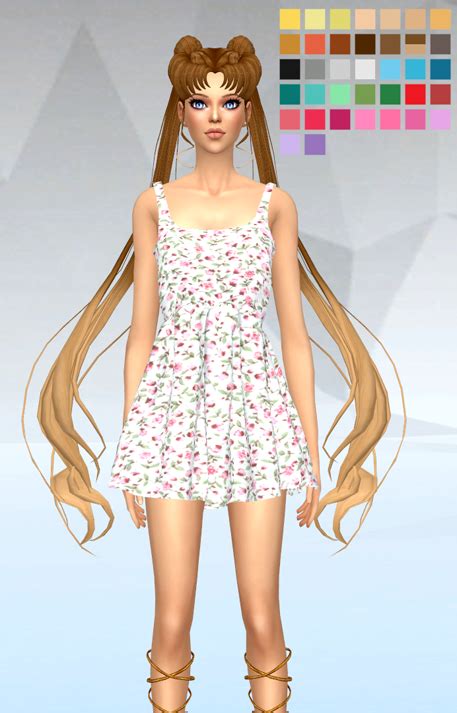 He | S4 | FR | Sailor Moon Fan | CC Creator | Sims 4 dresses, Sailor ...