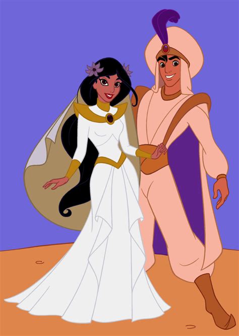 Aladdin and Jasmine Wedding Day by kohaku90210 on DeviantArt