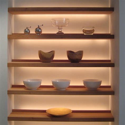 Lighting design by John Cullen Lighting | Bookcase lighting, Shelves ...