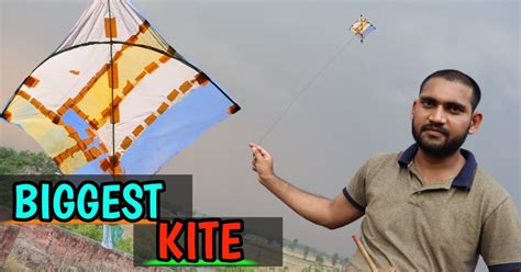 BIGGEST KITE MAKING AND FLYING MAKE BIGGEST POLYBAG KITE