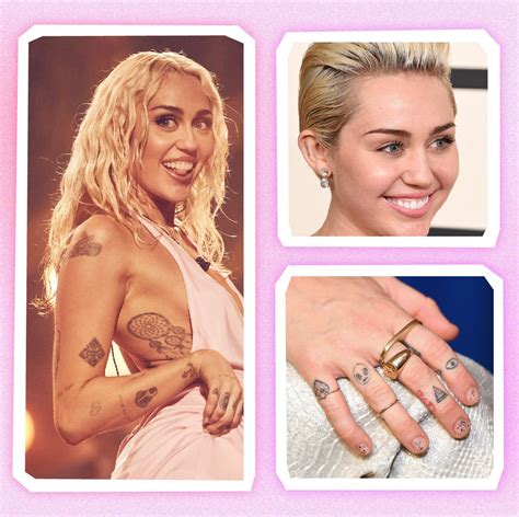 All of Miley Cyrus' Tattoos – Miley Cyrus Tattoos and Their Meaning ...