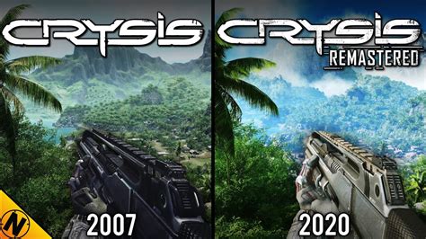 Crysis Remastered vs Original | Direct Comparison - YouTube