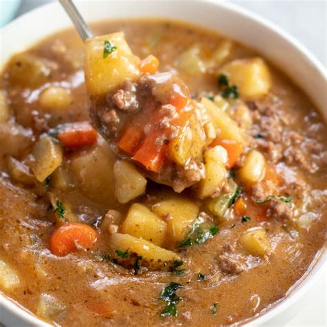 Hamburger Stew Recipe No Tomato | Deporecipe.co