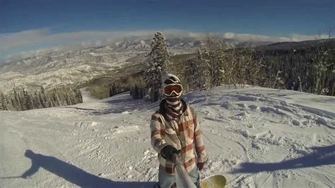 Snowboarding in Aspen December 2013 - YouTube