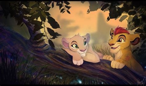 Kion and Tiifu by Mishalion on DeviantArt | Lion king art, Lion king ...