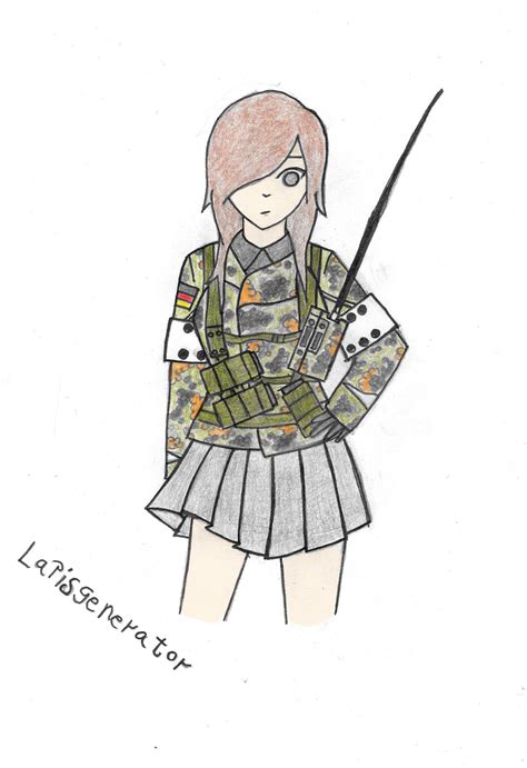 Bundeswehr girl by LapisGenerator on DeviantArt