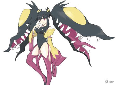 Mega mawile gijinka (color) by BloodShinigami on DeviantArt